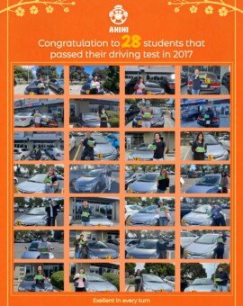 Ahhi students passed in 2017