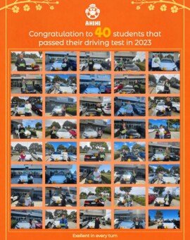 Ahhi students passed in 2023